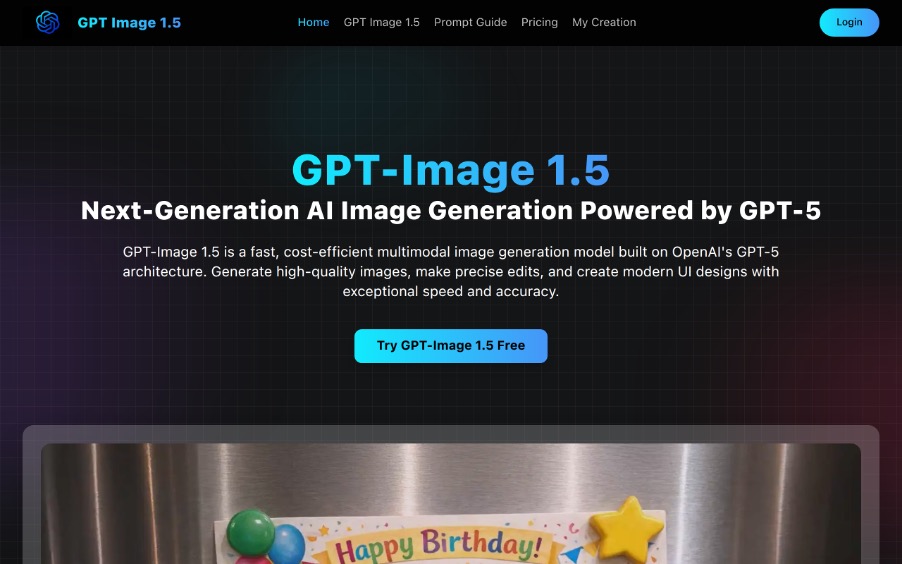 GPT Image 1.5: Pixels Patches and Polish